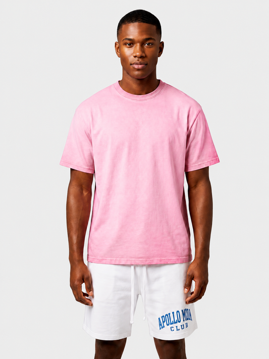 Washed Gradient Stir Oversized Heavyweight Tee
