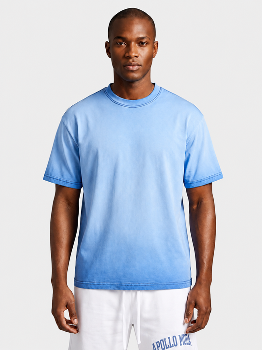 Washed Gradient Stir Oversized Heavyweight Tee