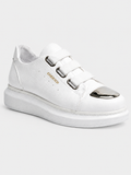 Luiz X Pristine Purity slip-on sneaker in white by Apollo Moda