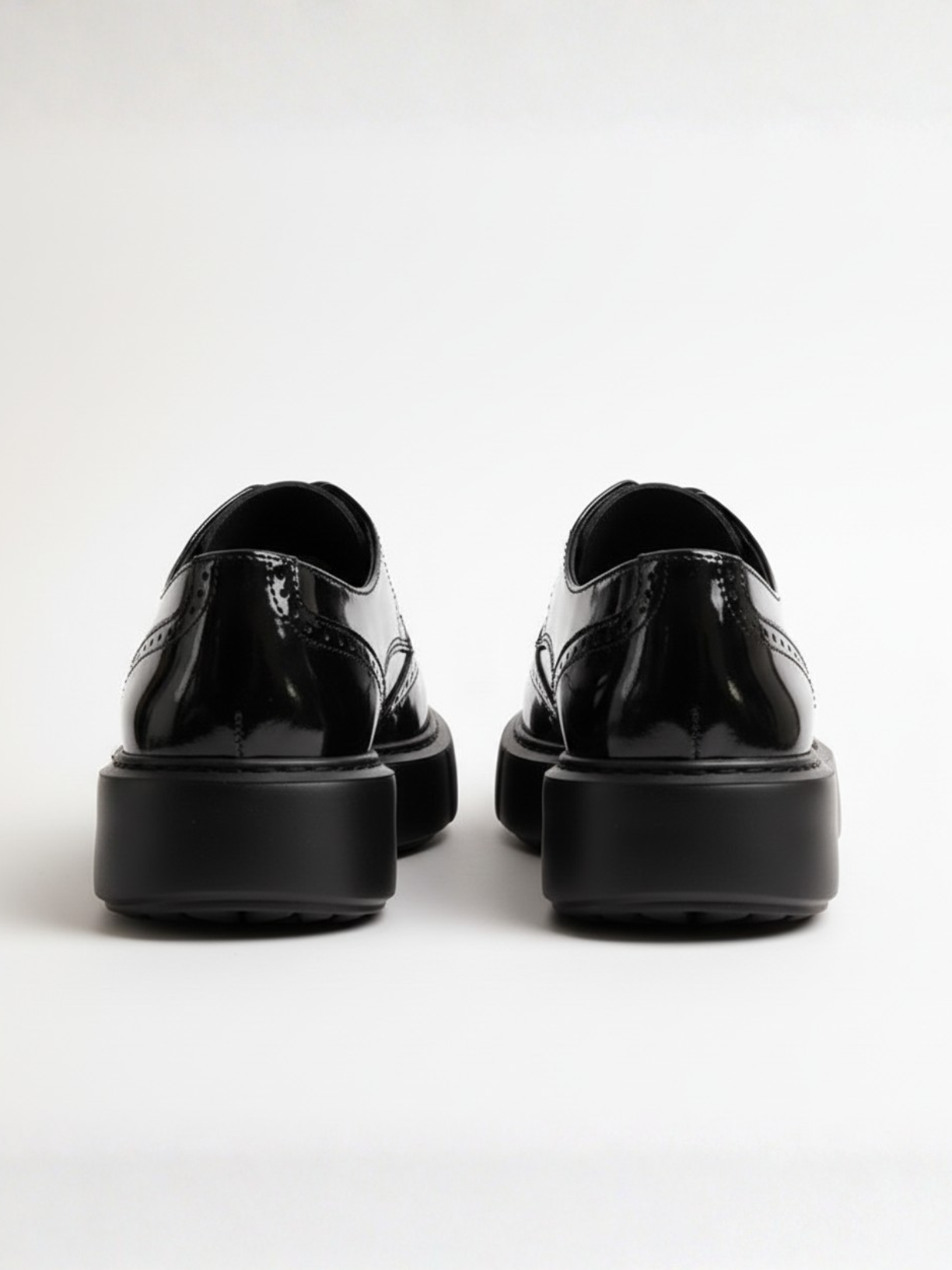 Empoli Patent Noir patent dress shoe in black by Apollo Moda, view 4