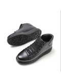 Kelly Nocturnal Prestige black lace-up high-top boot by Apollo Moda, US men's sizes 7-13, fourth angle