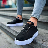 Low Top Knitted Casual Sneakers for Men by Apollo Moda | Kotor Urban Contrast