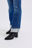 Judy Blue Full Size Run Mid-Rise Bootcut Jeans con forro térmico