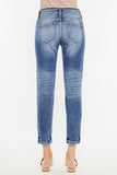 Vaqueros Kancan High Rise Distressed Mom Jeans