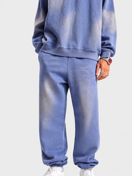 Washed Sun-Faded Oversized Heavyweight Joggers