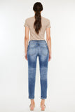 Vaqueros Kancan High Rise Distressed Mom Jeans