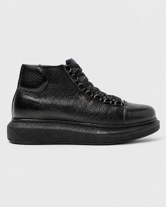 Kelly Nocturnal Prestige high-top boot in black by Apollo Moda
