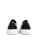 Lazio Monochrome Classic dress shoe in black by Apollo Moda, view 5