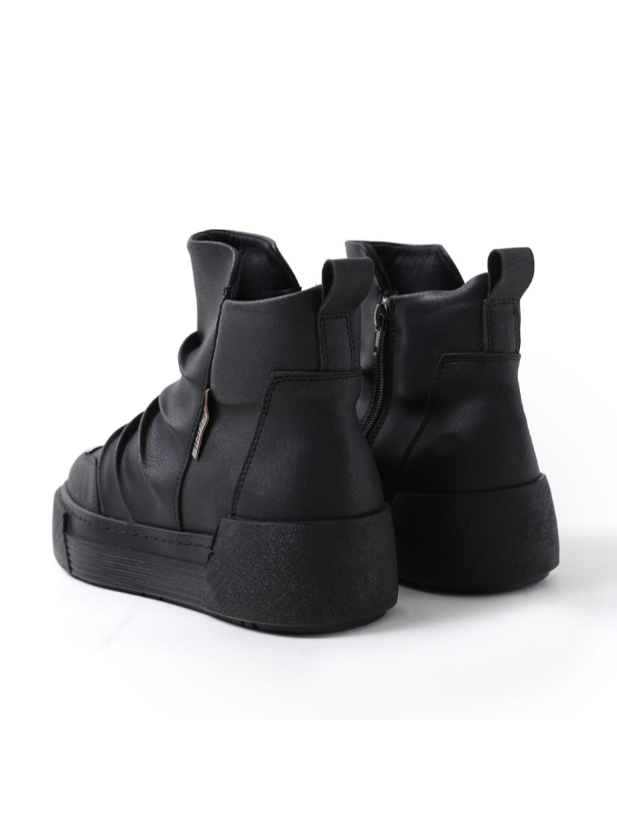 Luka Noir ankle boot in black by Apollo Moda, view 5