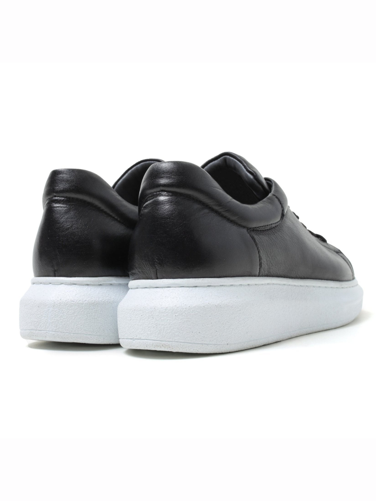 Pluto Shadow Black casual sneaker in black by Apollo Moda, view 5
