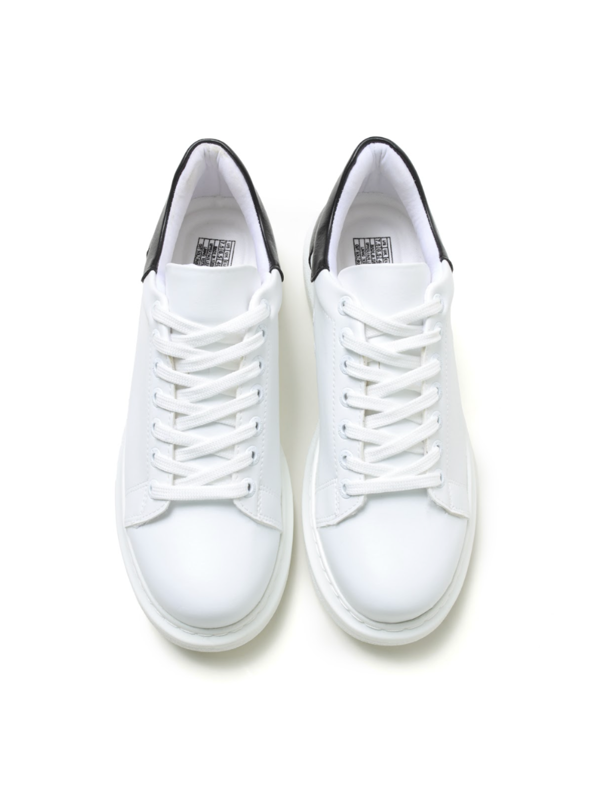 Pluto X Crisp White casual sneaker in white by Apollo Moda, view 3