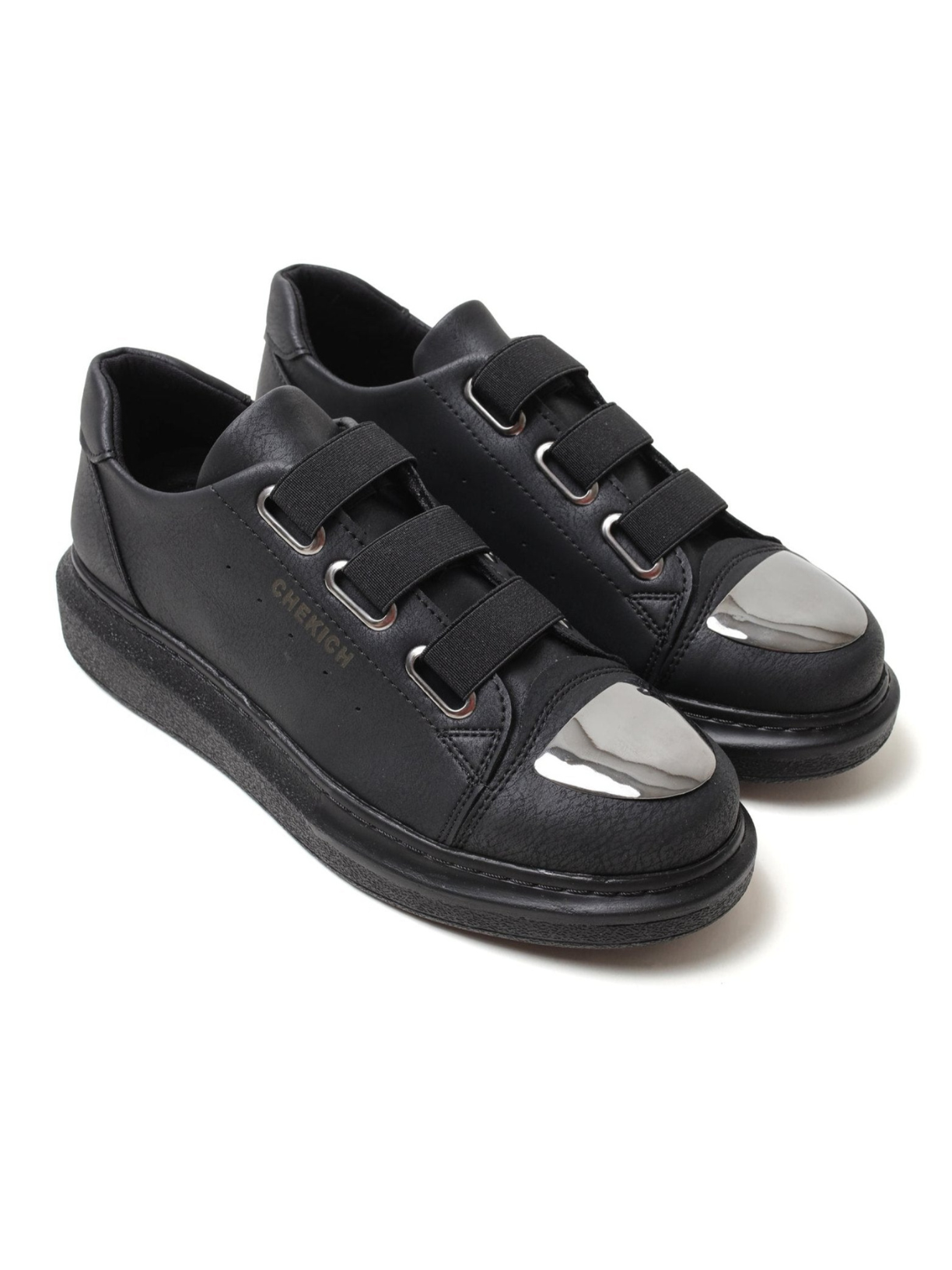 Women's Luiz X Midnight Majesty slip-on sneaker in black by Apollo Moda